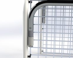 00.0051.10 - Stalen minidoel inklapbaar 90x60cm render 2 klapsysteem