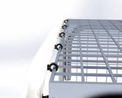 00.0051.10 - Stalen minidoel inklapbaar 90x60cm render 2 nethaken jpg