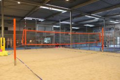 Beachvolleybalnet roze