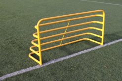 Stalen trainingsdoel geel