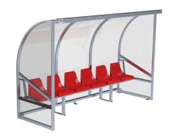Aberdeen dug-out 3 meter, uitgevoerd met zitkuipen
