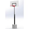 Basketbalpaal rekreatie, insteek, oversteek 0,0m