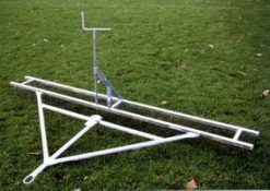 Staaldraad bezem 2m dubbel