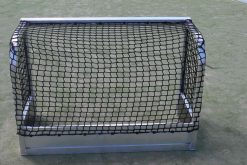 Achterkant minihockeydoel 120x80, volledig gelast, net, PE Schot