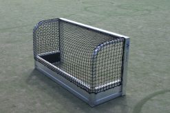 Zijkant minihockeydoel 150x75, volgelast, net, PE schot
