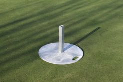 Voetplaat tbv zaal/kunstgras