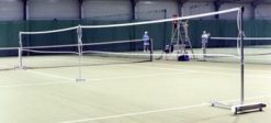 Badminton net
