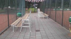 Tribunebank 3,5mtr 2 zitrijen foto 2