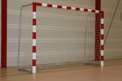 Handbaldoel insteek vaste netbeugels 100cm diep