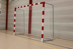 Handbaldoel insteek vaste netbeugels 100cm diep