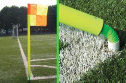 Hoekvlag stok met veer