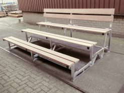 Mobiele tribunebank 3m