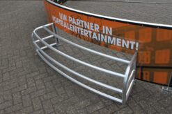 Pannakooi evenement, aluminium pannaveld, modulair, voorzien van HDPE platen, veilig sporten