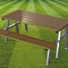 Picknick bank RAS uitgevoerd met duurzame planken