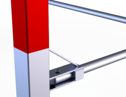Onderdraaipunt handbaldoel inklapbare netbeugel
