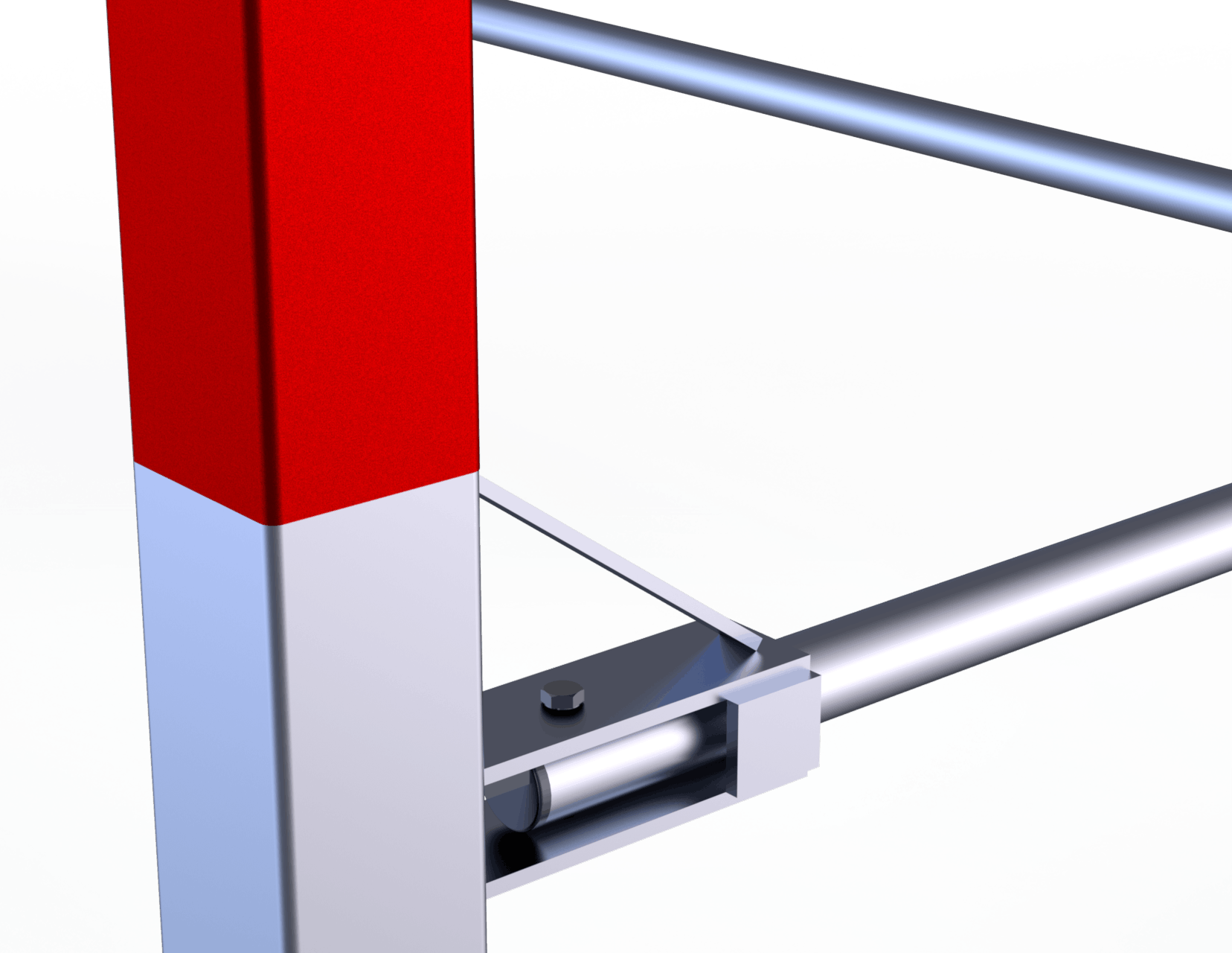 Onderdraaipunt handbaldoel inklapbare netbeugel